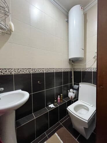 сдаю 1 комнатную квартиру в джале: 3 комнаты, Агентство недвижимости, Без подселения, С мебелью полностью — 7