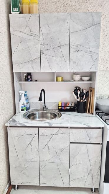 офисное кресло дешево: Кухонный гарнитур, Новый, цвет - Серый, Бесплатная доставка — 4