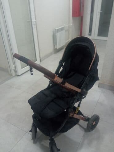 прогулочные коляски фирмы капелла: Коляска, цвет - Черный — 6