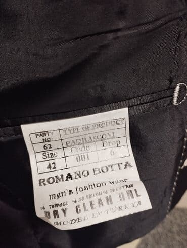 на прокат военная форма: Продаю мальчиковый классический костюм новый 42 размер черный — 4