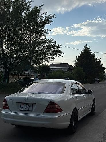 v class: Mercedes-Benz S-Class: 2004 г., 5 л, Автомат, Бензин, Седан — 3