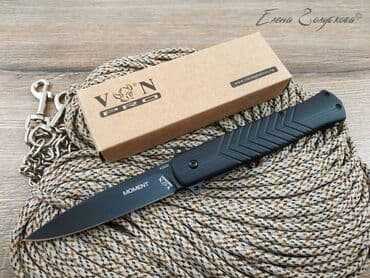 прибор ночного видения для охоты бу: Складной нож VN Pro "Moment", сталь AUS8, рукоять G10 Общая длина — 14