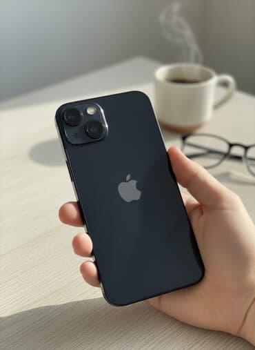 айфонго алмашам: IPhone 13, 128 ГБ, Midnight, 80 % — 2