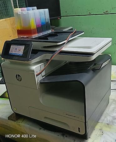 струйный цветной принтер: Принтер HP PageWide Pro MFP 477dw - Цветное струйное — 2