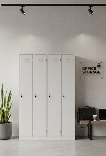 кухный шкаф: Шкаф для раздевалки, Новый, Железо — 3