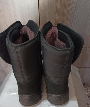 сапоги из натурального меха и кожи: Отличные сапоги на снежную зиму!! Очень теплые, на толстой подошве! — 3