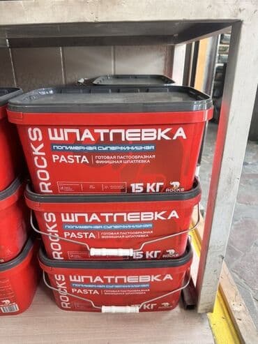 куплю макароны оптом: Шпатлевка полимерная суперфинишная "Rocks Pasta" в готовой — 1