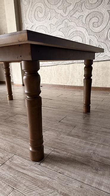 охотничий стол: Стол для зала, Не раскладной, Прямоугольный — 2