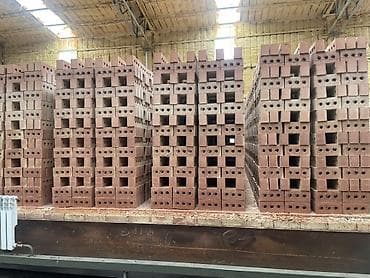 кирпич сколько стоит: Пустотелый, дырчатый, Жженый кирпич, Полублок, 250×120×90 — 3