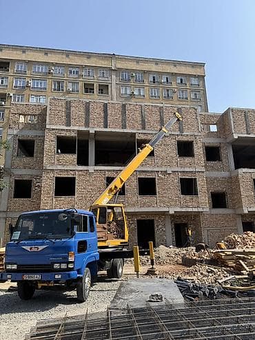 Автоуслуги: Стрела 21 м, 5000 т, Борт 5000 кг — 5