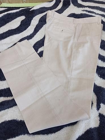 Личные вещи: Мужские классические брюки Gerlin Mario - Цвет: светло-бежевый (тон — 1