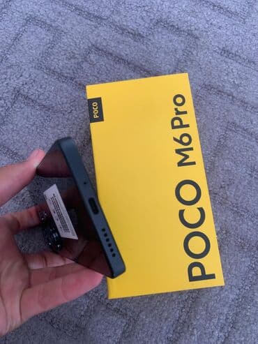 телефоны poko: Poco M6 Pro, Жаңы, 256 ГБ, түсү - Кара, 2 SIM — 6