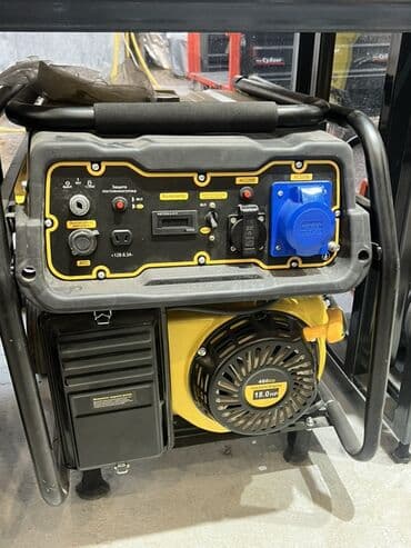 Бензиновый генератор переносного типа - Мощный 4‑тактный двигатель