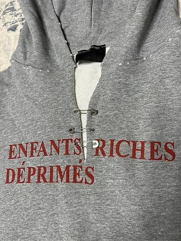 Толстовки: Худи Enfants Riches Déprimés (ERD) - Крой: укороченный, широкие — 2