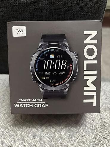 t rex 3: Смарт-часы NOLIMIT Watch Graf - Круглый цветной дисплей с — 1