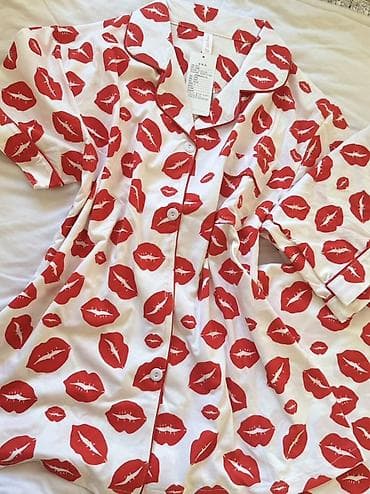 Атайын кийим: Пижама + комплект белья 1) Рубашка-пижама: - Крой: классическая — 1