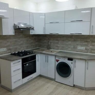 полка для фруктов и овощей: Ашкана гарнитуру, Жаңы, түсү - Ак, МДФ, Акысыз жеткирүү — 10