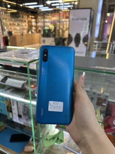 Redmi, Redmi 9A, 32 ГБ, цвет - Синий