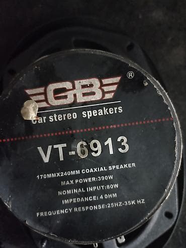 авто проект: Коаксиальные автомобильные колонки GB VT-6913 - Форм‑фактор: 6x9" — 1