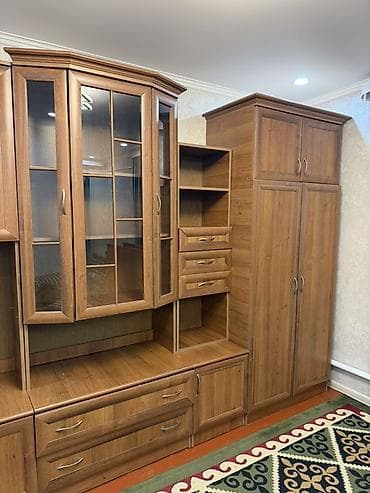 Шкафы: Стенка-шкаф, Тип стенки-шкафа: Модульная, Для зала, Б/у — 3