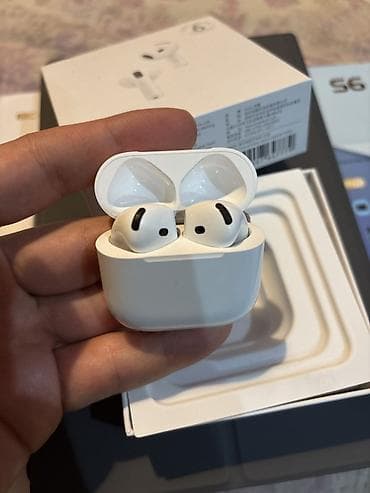 SIM-карты: Беспроводные наушники Hoco (вкладыши) с зарядным кейсом - — 2