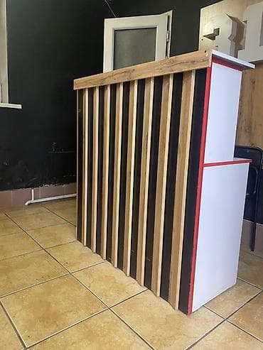 стол письменный б: Стойка ресепшн/администраторская стойка - Материал: ЛДСП с — 1