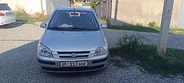 Унаа сатуу: Hyundai Getz: 2005 г., 1.4 л, Кол менен иштөөчү, Бензин, Хетчбек — 1
