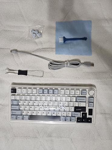 hyperx pulsefire haste wireless: Клавиатура, Aula, Механическая, Bluetooth, Проводное подключение, Размер: 75% — 2
