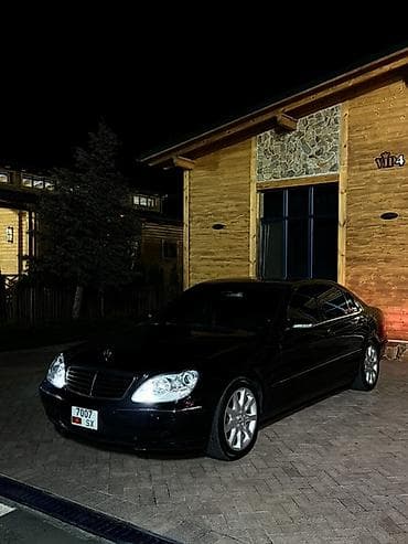 e53 x5: Mercedes-Benz S-Class: 2003 г., 5 л, Автомат, Газ, Седан — 3