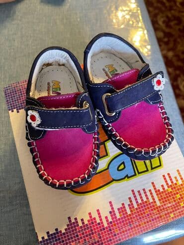 ортопедическая обувь детская: Продаю новые кожаные ортопедические ботиночки на девочку. Размер 20. С — 1