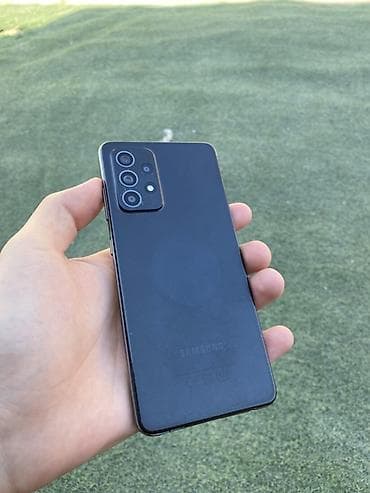 note 9 s: Samsung Galaxy A52, Б/у, 128 ГБ, цвет - Черный, 2 SIM — 5