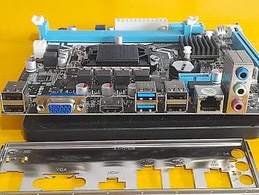 intel i3: Материнская плата, Б/у, AFOX, LGA1151 v2, Micro-ATX, Для ПК — 5