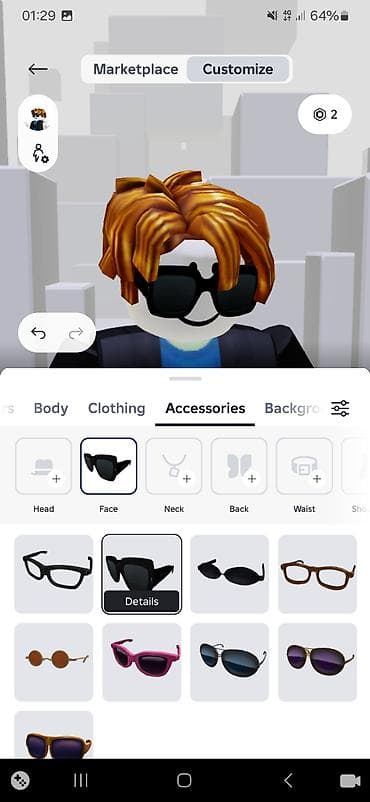 кожыный куртка: Набор аватаров и одежды для Roblox (скриншоты из меню — 10