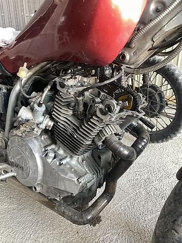 ява мото: YAMAHA XS 250 под восстановление Кастом Оригинальный акрап Вложения — 4