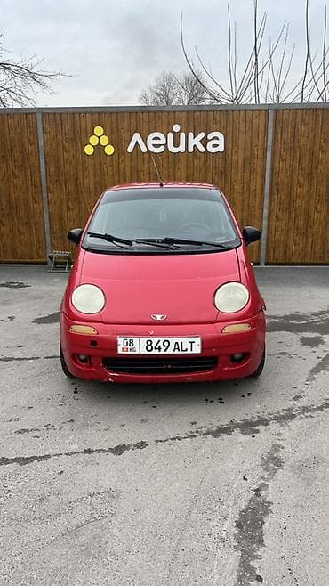 спринтер кузов: Daewoo Matiz: 2001 г., 0.8 л, Механика, Бензин, Хэтчбэк — 1