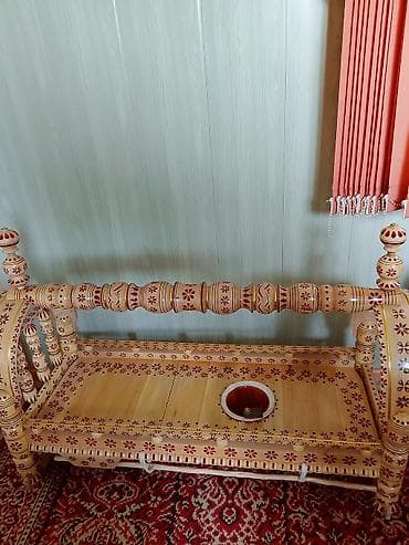 сонун мебел: Люлька, Термелүүчү, Жыгач, түсү - Күрөң — 2