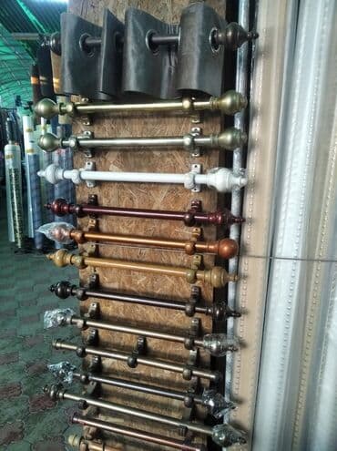 карнизы для римских штор купить: Однотонные карнизы. Разные цвета. Материал металл. В комплекте — 1