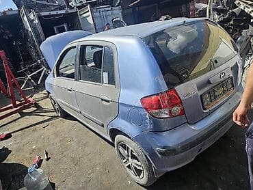 ручка кпп 124: Hyundai Getz, 5‑дверный хэтчбек, голубой цвет. чачылды. РАЗБОРГО — 5