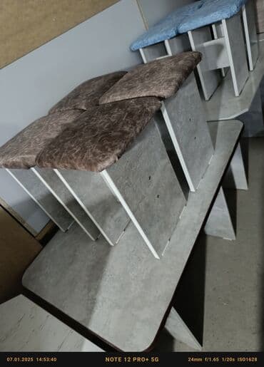 офисное кресло бу бишкек: Кухонный стол и стул, Новый, Бесплатная доставка, цвет - Белый — 4