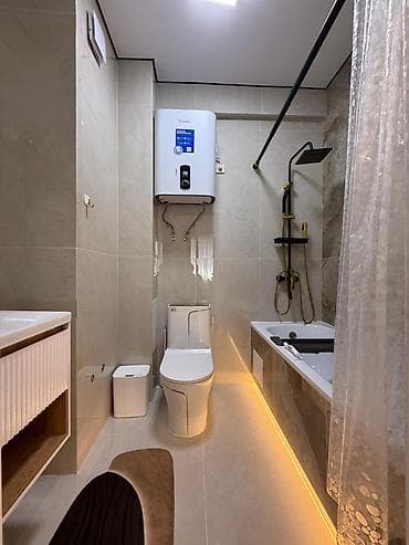 Квартиры: 1 комната, 38 м², Кок-Жар ж/м Элитка, 6 этаж, Свежий ремонт — 6