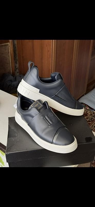 samsung j: Мужские кроссовки, 43, Balmain, Новый, цвет - Синий, Самовывоз, Платная доставка — 1