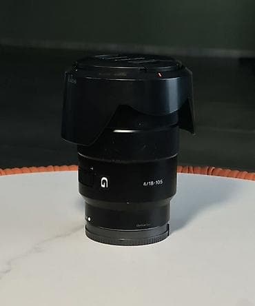 бленде: Объектив Sony E PZ 18–105mm f/4 G OSS - Байонет: Sony E (APS‑C) - — 1