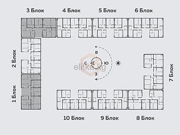 evergreen: 1 комната, 40 м², Элитка, Готовая ПСО (под самоотделку) — 6