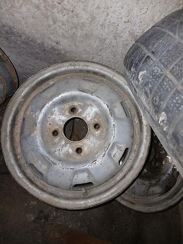 vossen 16: Железные Диски R 14 отверстий - 4, Б/у — 1