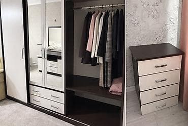 Спальный гарнитур в современном стиле (венге/светлый дуб) Состав