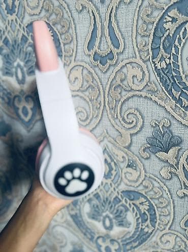 hyper x: Беспроводные наушники CAT STN‑28 с ушками и подсветкой - Тип — 6