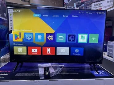телевизор куплю: Телик Телевизоры Samsung Android 13 с голосовым управлением, 43 — 23