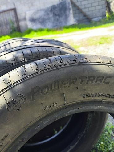 kia stinger 3 3: Шины 155 / 70 / R 13, Лето, Б/у, Комплект, Легковые — 3