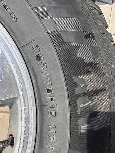 camry 2011: Колеса в сборе 265 / 70 / R 16, Всесезонная, Б/у, Комплект, Внедорожные (АТ/МТ), Литые, отверстий - 6 — 2