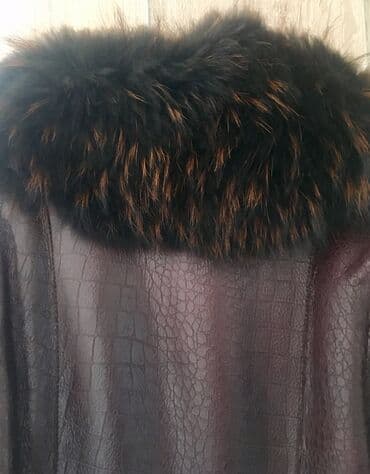 Жеке буюмдар: Стильная турецкая дубленка/шуба Натуральный мех, кожаная Очень — 7